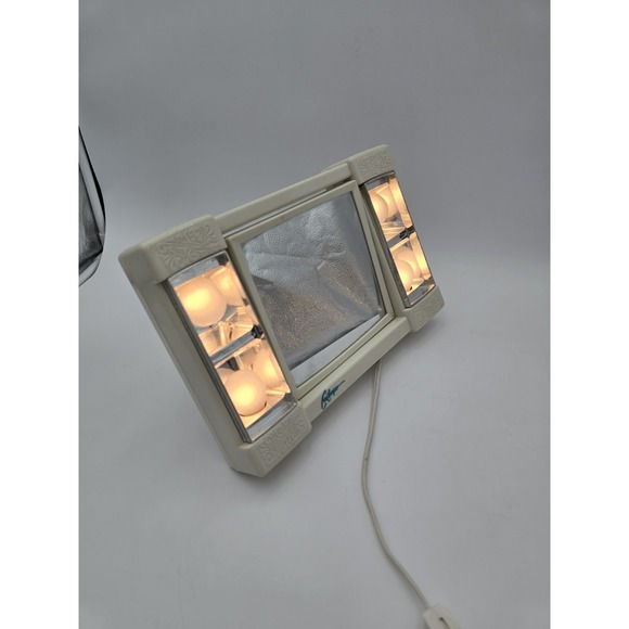 Other - Vintage Make Up Vanity Rotating Mirror Lights And Magnification Contempo 1980s